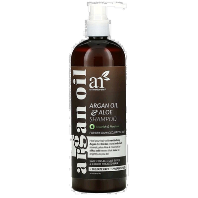 香港直邮artnaturals,摩洛哥坚果油温和芦荟洗发水，适用于正品