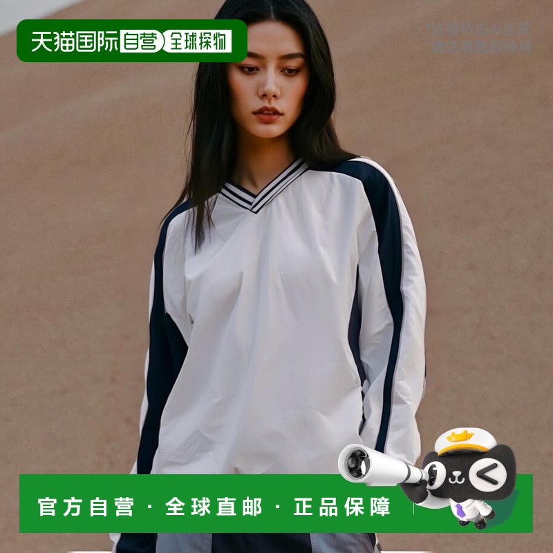 日本直邮ZETT 长袖 V 领毛衣棒球/垒球风衣 BOV300-1129