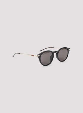 GUCCI 男士眼镜 819593J07401012 SS2025 黑色 方形太阳镜