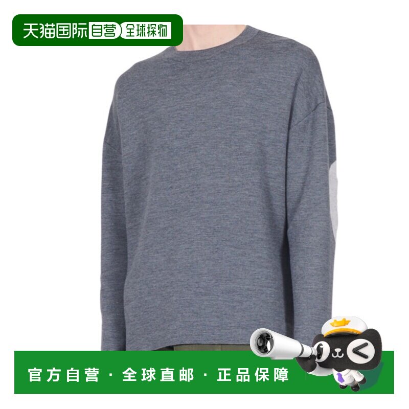 1h可退 香港直邮LOEWE 男士T恤 H526Y14KK71120 AW2025 灰色 长袖