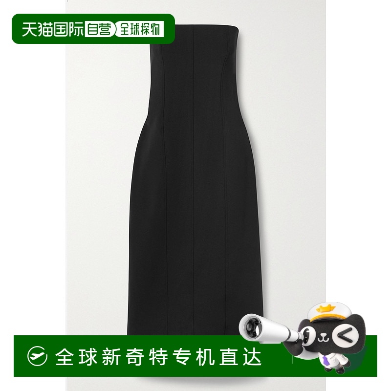 1h可退 香港直邮The Row 女士 Melonia 抹胸拼接潜水服面料中长连