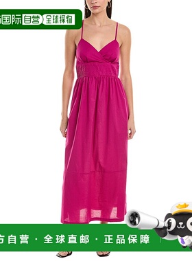 自营 ALPHA STUDIO 中长连衣裙 - 紫色 美国奥莱直发