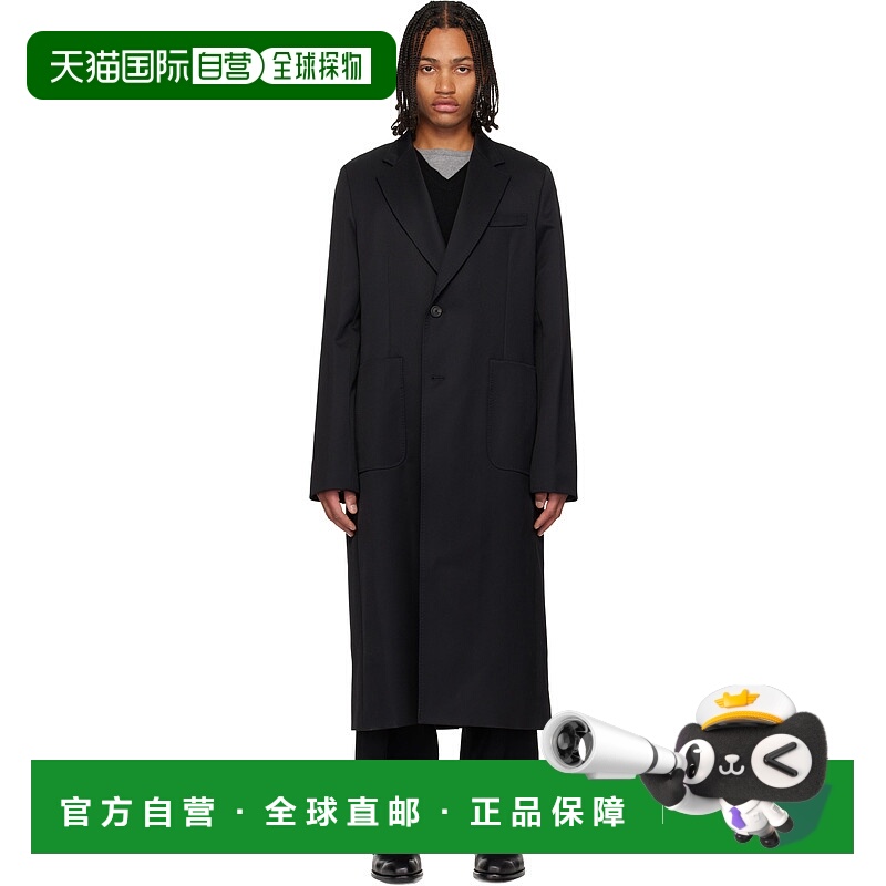 1h可退 香港直邮潮奢 Our Legacy 男士 黑色 Robe 大衣 M4251RO