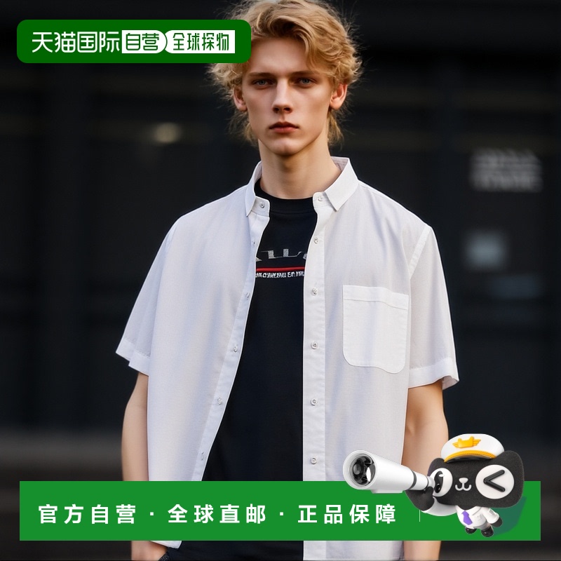 1h可退 香港直邮THOM BROWNE 男士衬衫 MWS322A03113100 SS2025