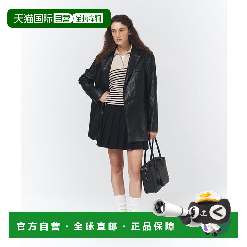 韩国直邮Dunst2023秋冬新品中性风经典女款夹克UDJA3C104BK