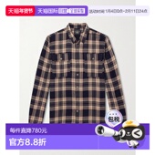 香港直邮潮奢 男士 ralph rrl 1h可退 劳伦RRL lauren 拉夫 格纹