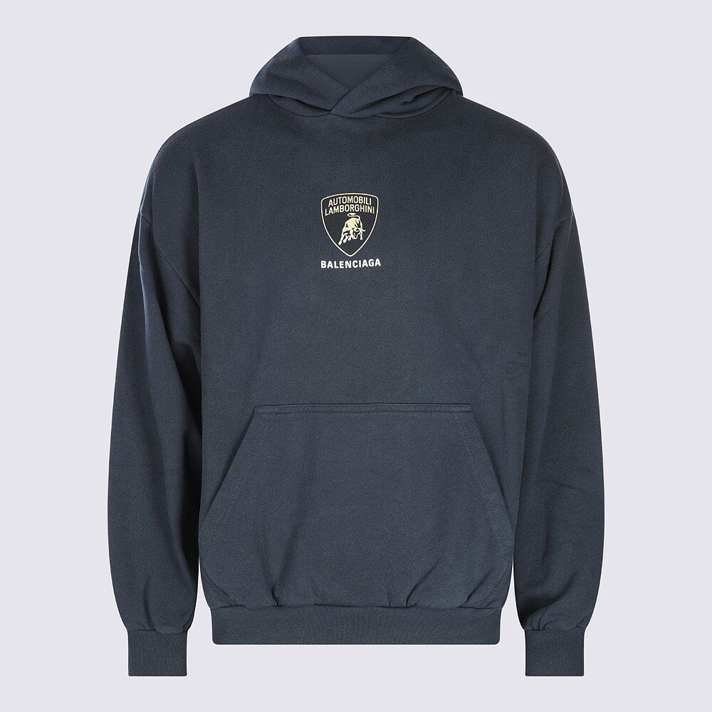 BALENCIAGA 男士卫衣 767877TSVR11083 AW2025 黑色