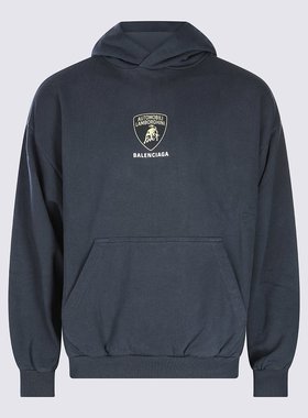 BALENCIAGA 男士卫衣 767877TSVR11083 AW2025 黑色
