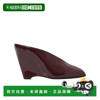 1h可退 香港直邮Salvatore Ferragamo 露趾坡跟鞋 01K874