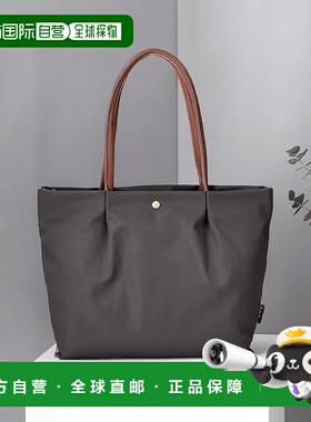 【日本直邮】Legato Largo阿耐洛 女士手提包 A4 灰色 LH-L0001Z