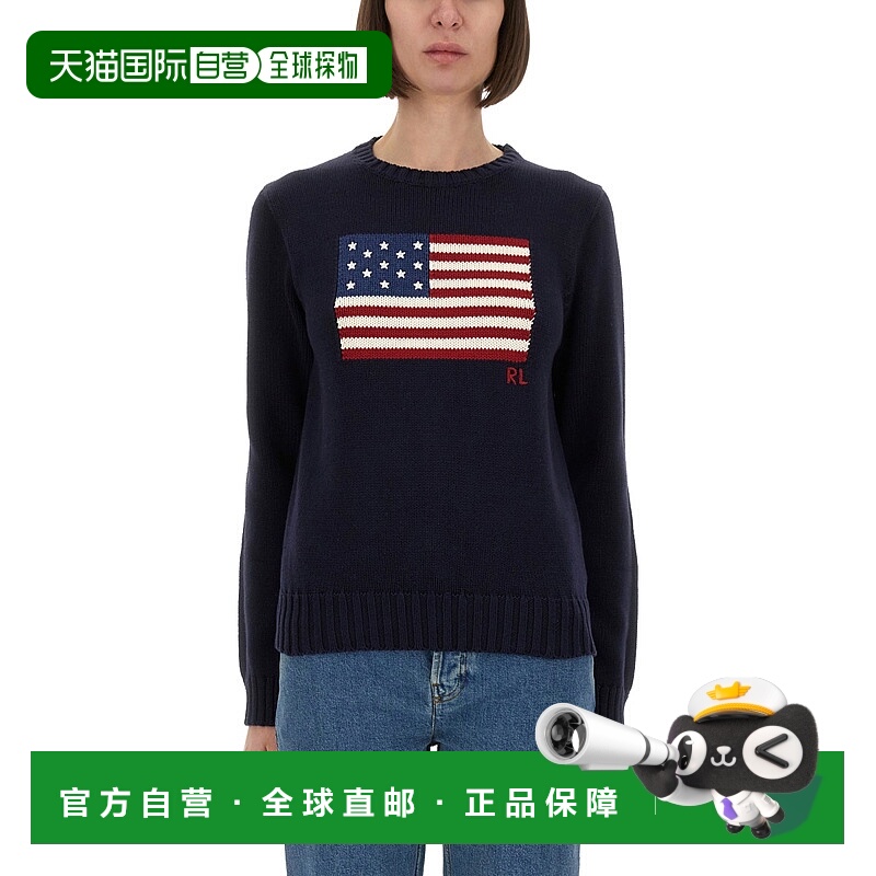 1h可退 香港直邮POLO RALPH LAUREN 女士衬衫 211896939001NAVY A