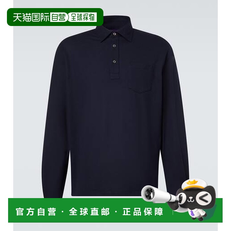 香港直邮潮奢 Polo Ralph Lauren Polo 拉夫 劳伦 男士 棉质羊绒P