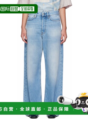 1h可退 香港直邮潮奢 Acne Studios 艾克妮 女士 蓝色 Loose-Fit