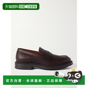香港直邮潮奢 Loro Piana 诺悠翩雅 男士 圆头乐福鞋 FAN5630牛皮