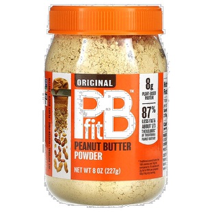 香港直邮PBfit,花生酱粉,原味,8 盎司(227 克)花生粉