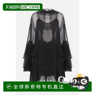 AW2024 1h可退 CH24ARO52001001 香港直邮CHLOÉ 黑色 女士连衣裙