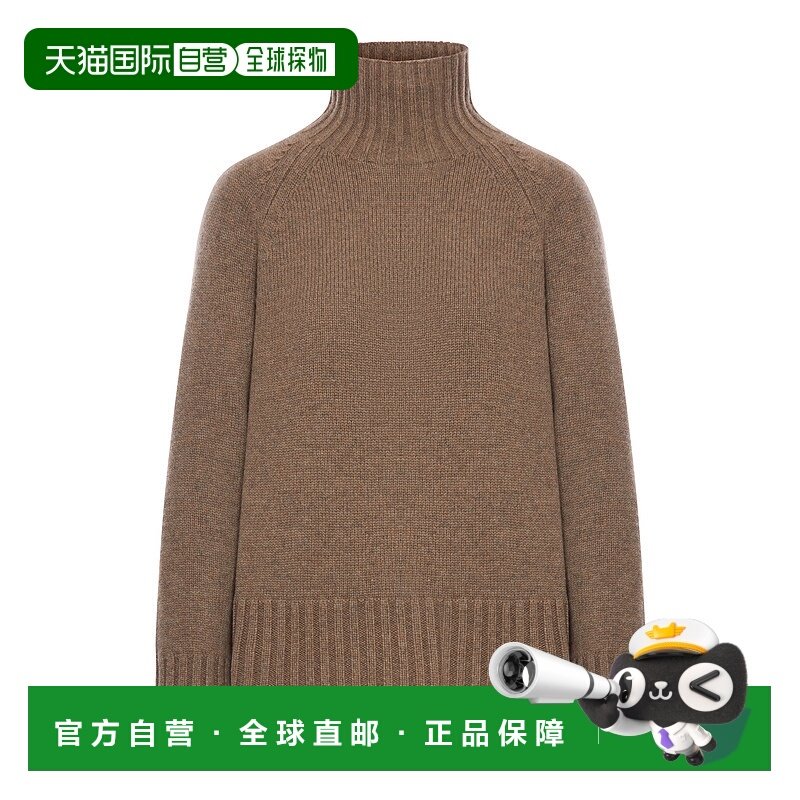 1h可退 香港直邮max mara 女士 毛衣针织羊毛羊绒长袖高领