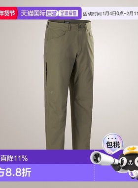 加拿大直邮Arc'teryx Kragg Cotton Pant 男士耐磨弹力棉裤
