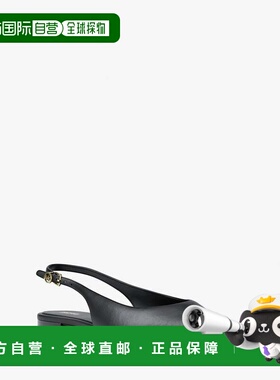 自营michael korsAmali吊带平底鞋-黑色 美国奥莱直发