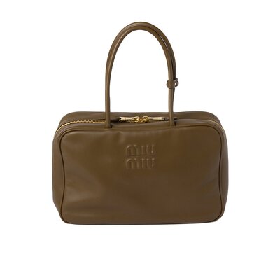 Miu Miu Beau 矩形手提包 5BB1172CRWVMON