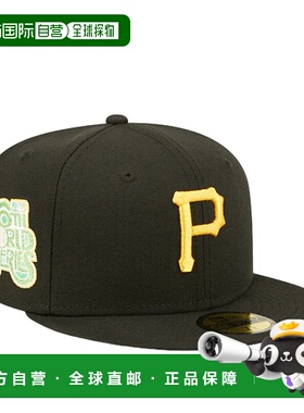 自营 New Era 匹兹堡海盗 Citrus Pop 59FIFTY 修身款 黑色/绿色