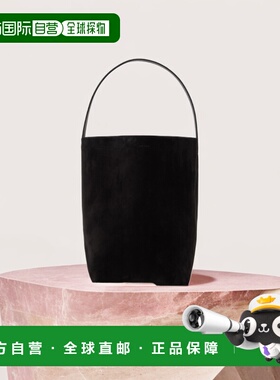 1h可退 香港直邮潮奢 The Row 女士 黑色大号 N/S Park 托特包 W1