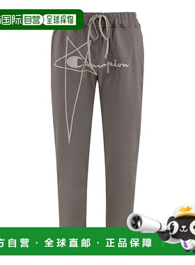 香港直邮RICK OWENS 男士休闲裤 CM02C9243CHFE34 SS2025 灰色