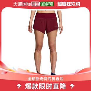 2.5 香港直邮潮奢 女士Outpace saucony 开衩短裤