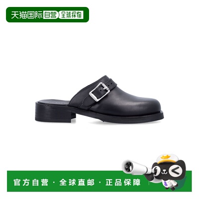 1h可退 香港直邮Our Legacy 男士 Camion 皮质搭扣凉拖 A2217CVSE