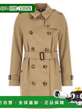 1h可退 香港直邮Burberry 巴宝莉 女士 'Kensington' 风衣 811725