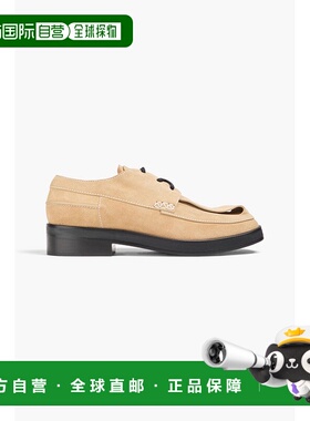 1h可退 香港直邮潮奢 J.W. Anderson 男士 绒面革德比鞋 ANM36506