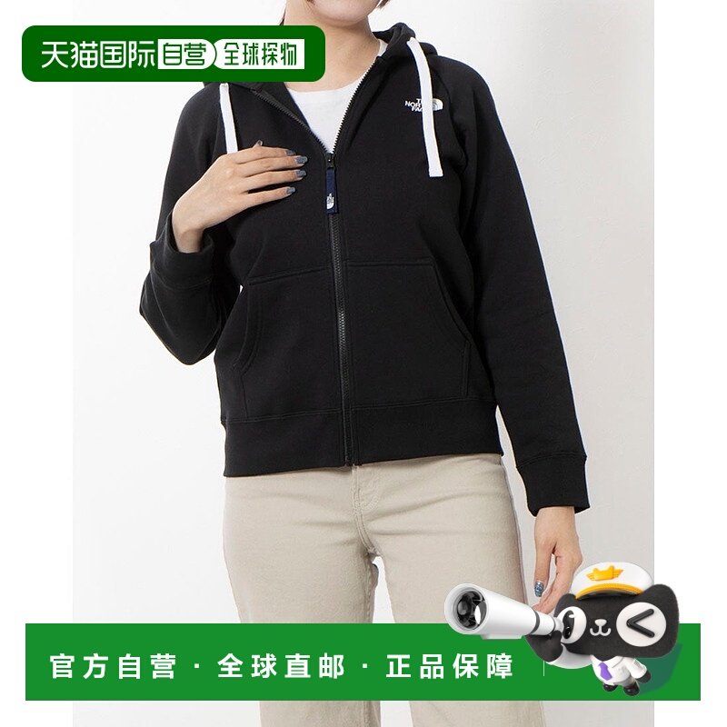 日本直邮 THE NORTH FACE 女士Rearview Full Zip Hoodie连帽拉链