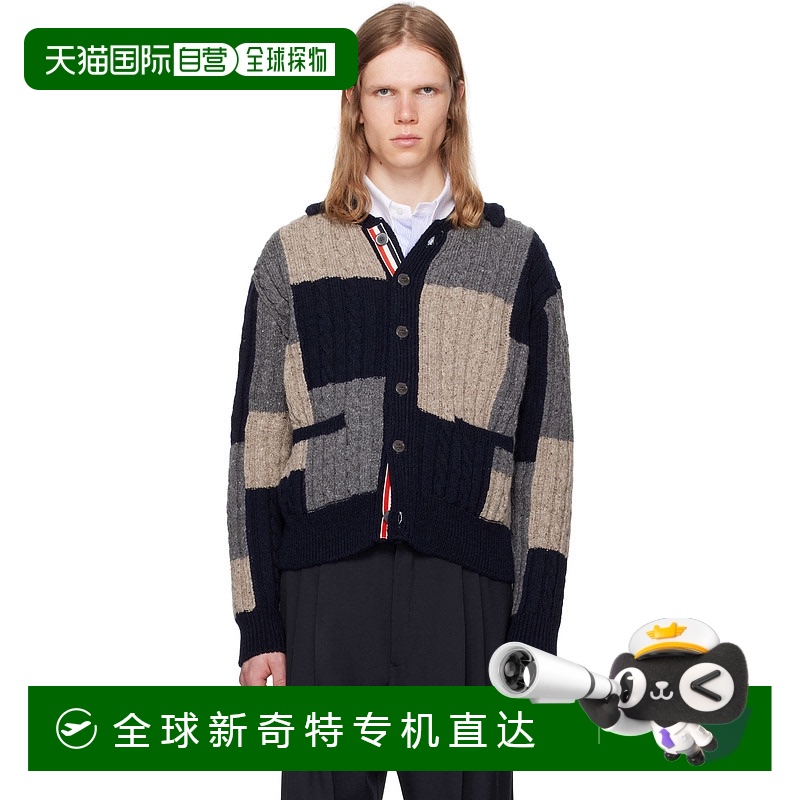 1h可退 香港直邮Thom Browne 汤姆 布朗 男士 多色 Patchwork Bab