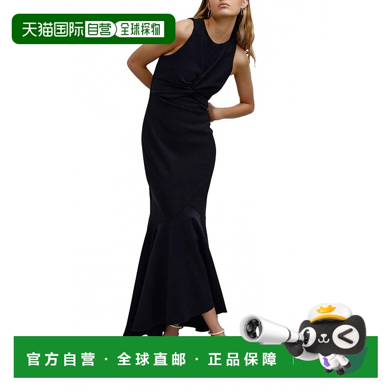 自营 significant otherEzra Open-Back Mermaid Gown In Black -