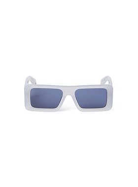 1h可退 香港直邮Off-white 男士 灰白色矩形框太陽眼鏡 OERI140TR