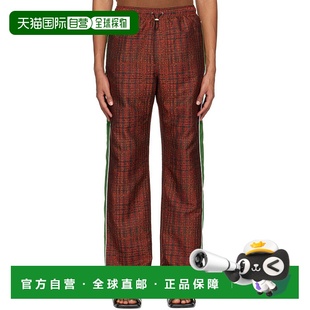 ahluwalia 长裤 男士 Blitta MAHLUTR003SS23F 红色 香港直邮潮奢