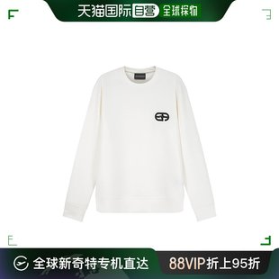 男士 香港直邮Emporio 阿玛尼 安普里奥 logo刺绣圆领卫衣 Armani