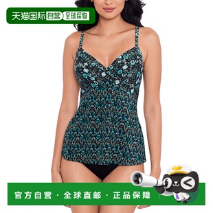自营Miraclesuit  Myrra Tankini - black 美国奥莱直发性感泳衣