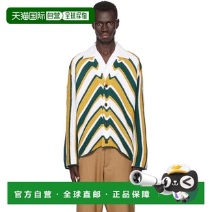 男装 多色 1h可退 钩编有机棉 Marni 字形开衫 2423 美国直邮