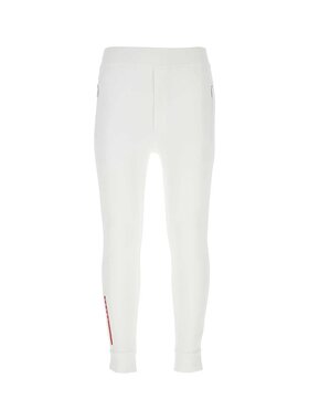 PRADA 男士休闲裤 SJP292S2021YUNF0009 SS2024 白色