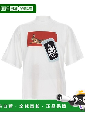 香港直邮MARNI 男士T恤 HUMU0223TPUSCY39PRW01 AW2025 白色