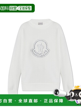 香港直邮MONCLER 女士针织毛衣 J20938G00040899TR033 CO 白色