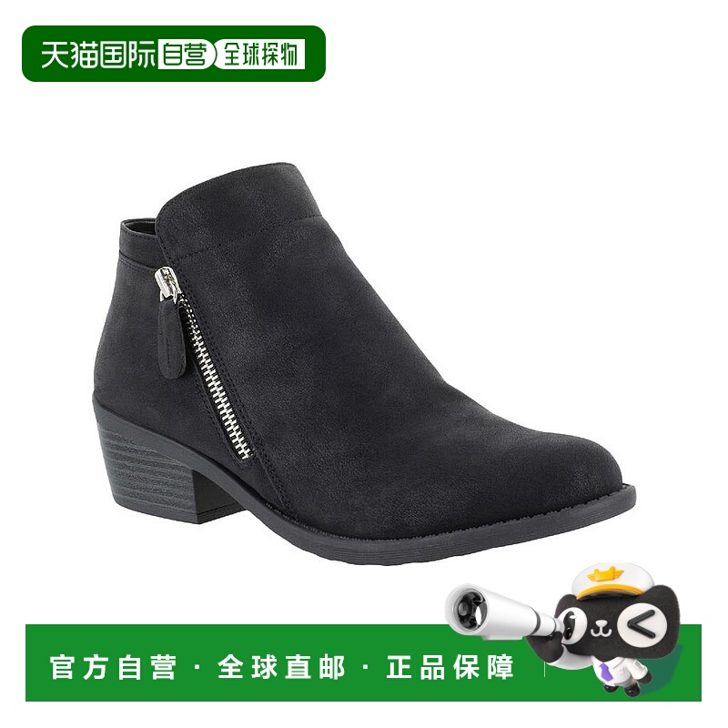 1h可退 【美国直邮】Easy Street Gusto 女士仿麂皮方跟及踝靴 时