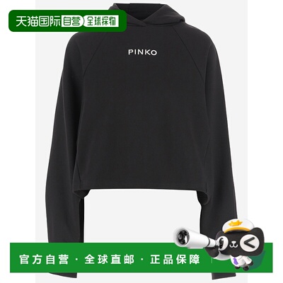 香港直邮PINKO 女士卫衣 105726A2URZ99 AW2025 黑色 Mediocre sh