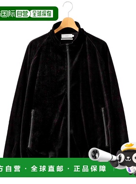 1h可退 日本直邮Graphpaper 男士紧凑设计天鹅绒运动夹克 GM24370