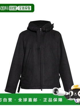 香港直邮Y-3 男士夹克 JX48210BLACK AW2025 黑色 Jacket with wo