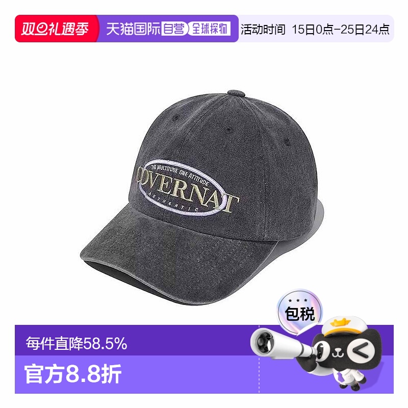 韩国直邮covernat帽子棒球帽CO2506/2407鸭舌帽男女防晒遮阳软顶