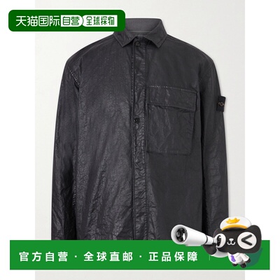 1h可退 香港直邮潮奢 Stone Island 石头岛 男士 Logo-Appliqued