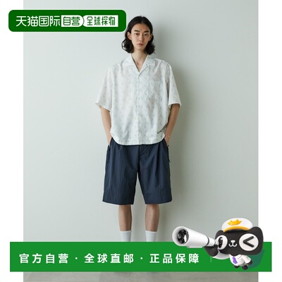 1h可退 日本直邮HOTEL PALACE 男士麒麟图案印花衬衫 6685121204