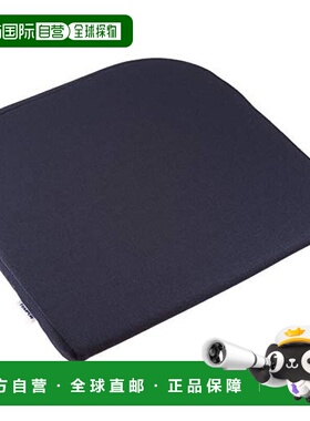 日本直邮TEMPUR丹普深蓝色坐垫W35xD35x高4cm椅子办公室护垫床垫